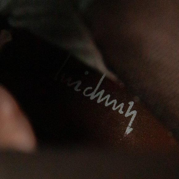 Luichiny Tough Stuff Brown Genuine Leather Scaled Studded Riding Boots Sz US 7 - Picture 7 of 9